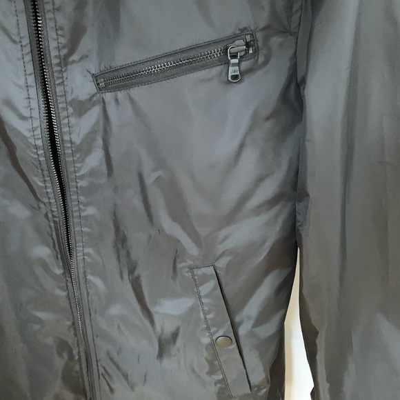 Black John Varvatos Bomber Jacket (waterproof) - Brand New - Picture 2 of 4